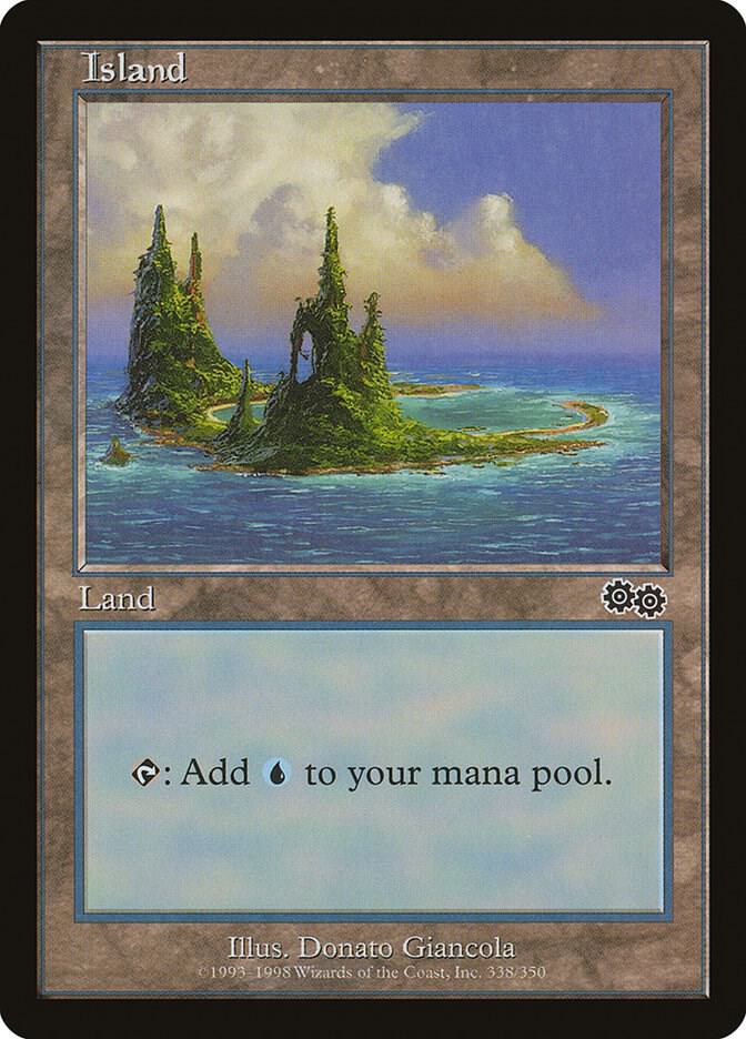 Island (338) [Urza's Saga] 338