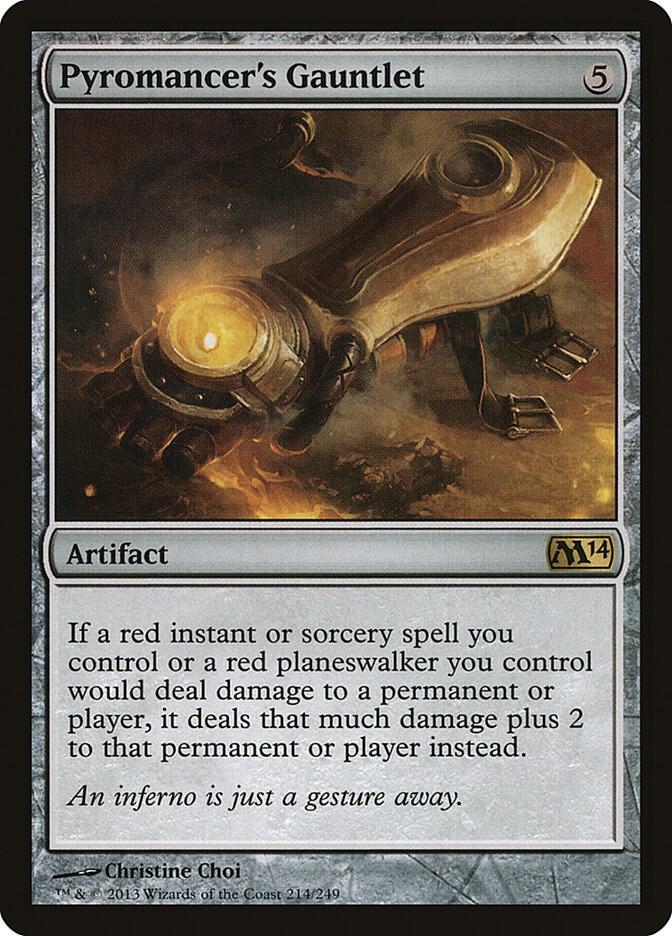 Pyromancer's Gauntlet [Magic 2014 (M14)] 214