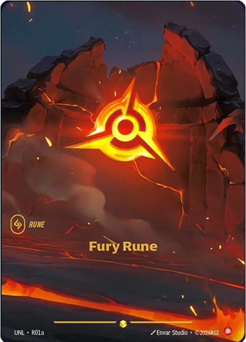 Fury Rune (R01a) [Unleashed] R01a