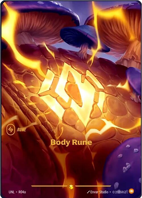 Body Rune (R04a) [Unleashed] R04a