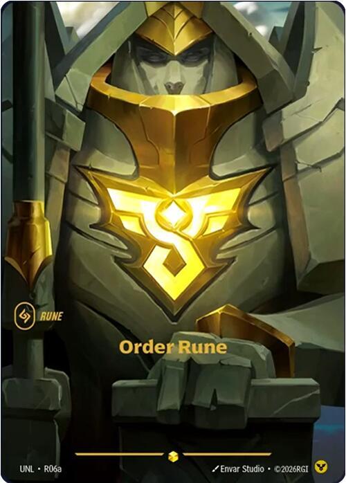 Order Rune (R06a) [Unleashed] R06a