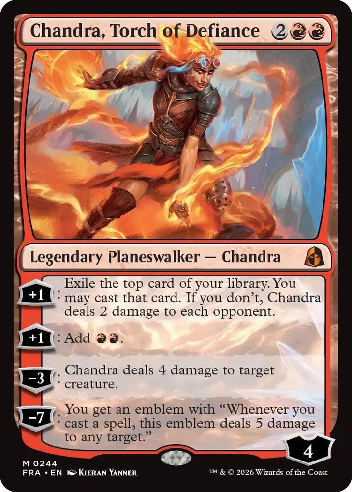 Chandra, Torch of Defiance [Reality Fracture] 244
