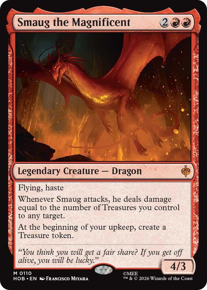 Smaug the Magnificent [The Hobbit] 110