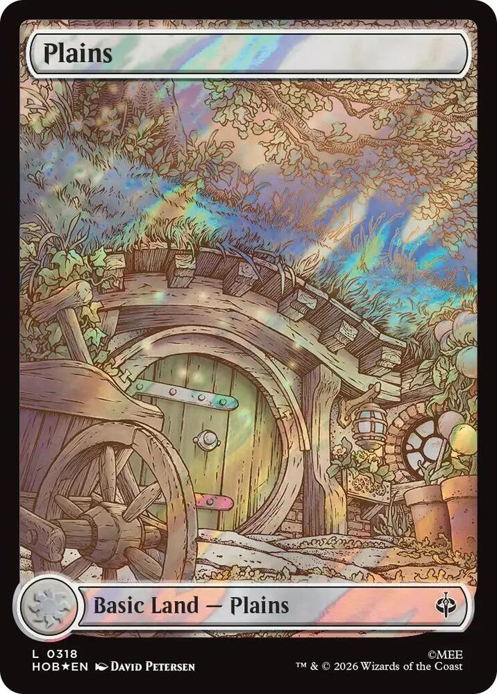 Plains (0318) (Surge Foil) [The Hobbit] 318