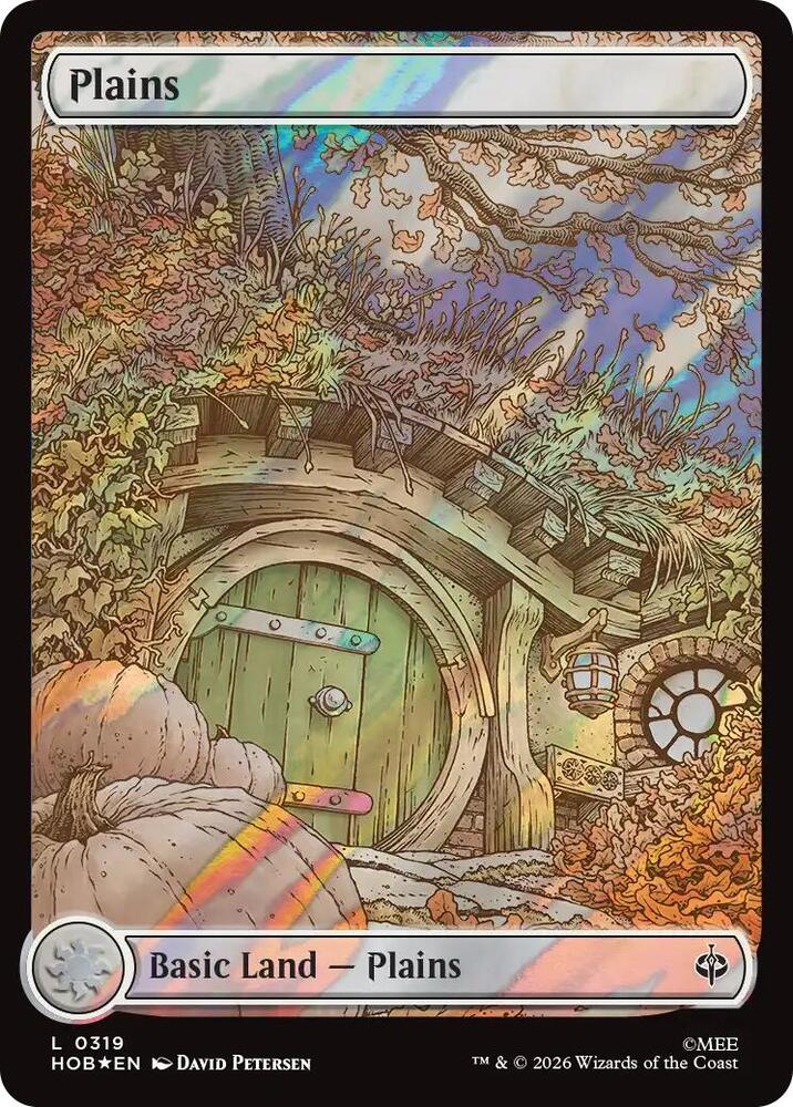 Plains (0319) (Surge Foil) [The Hobbit] 319