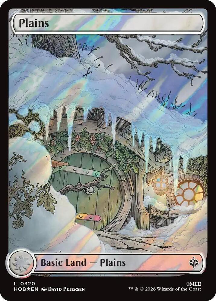 Plains (0320) (Surge Foil) [The Hobbit] 320