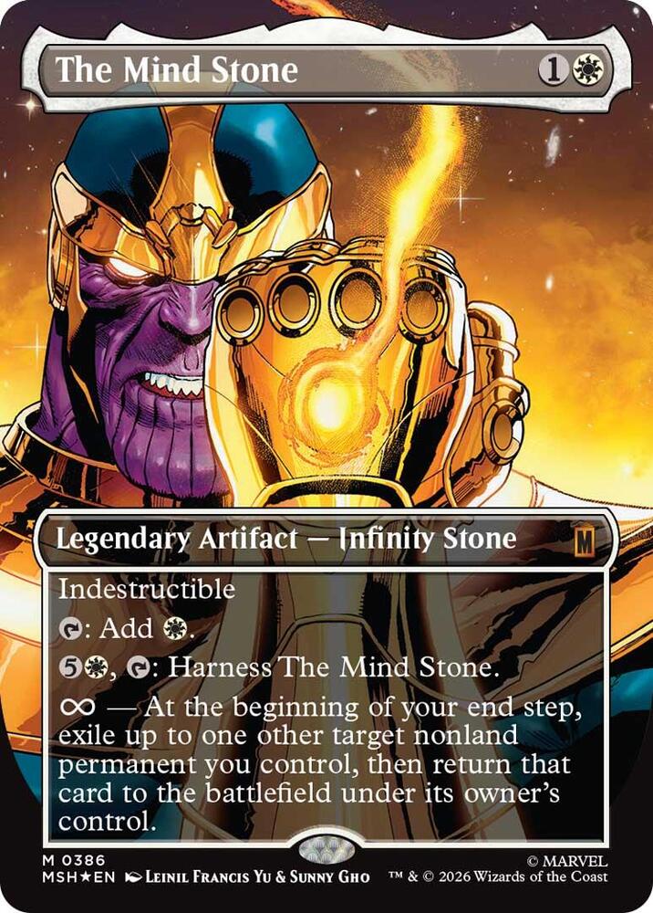 The Mind Stone (Borderless) [Marvel Super Heroes] 386