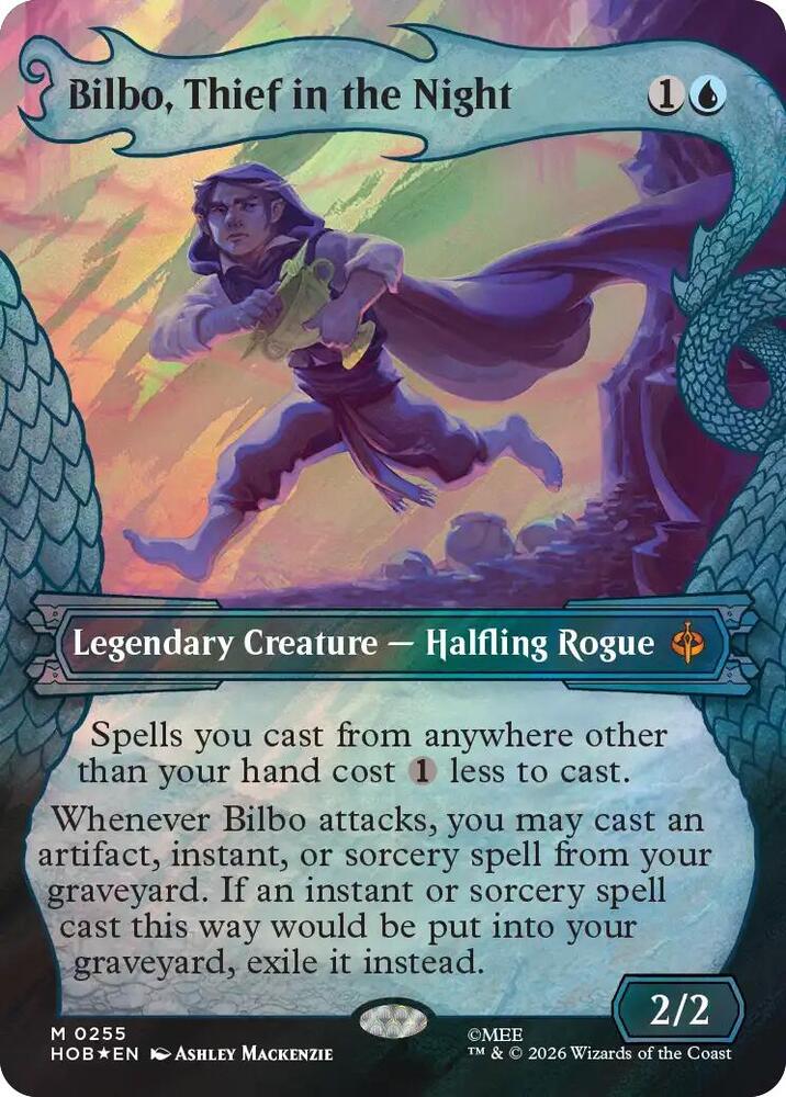 Bilbo, Thief in the Night (Showcase) (Surge Foil) [The Hobbit] 255