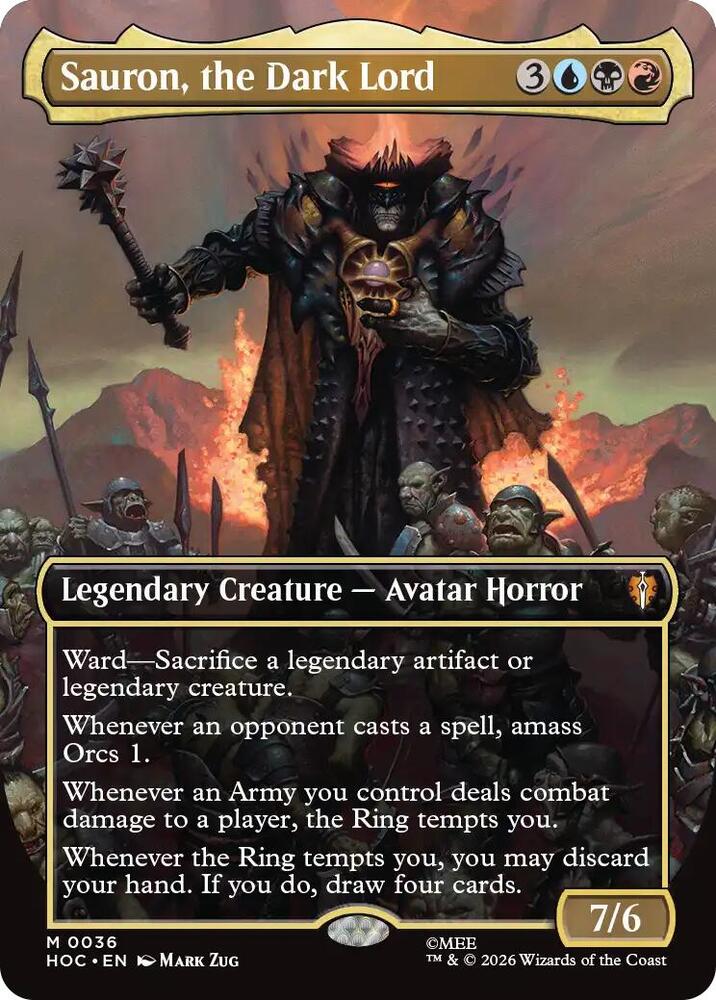 Sauron, the Dark Lord (Borderless) [The Hobbit: Eternal-Legal] 36