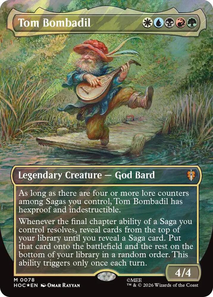 Tom Bombadil (Borderless) (Surge Foil) [The Hobbit: Eternal-Legal] 78