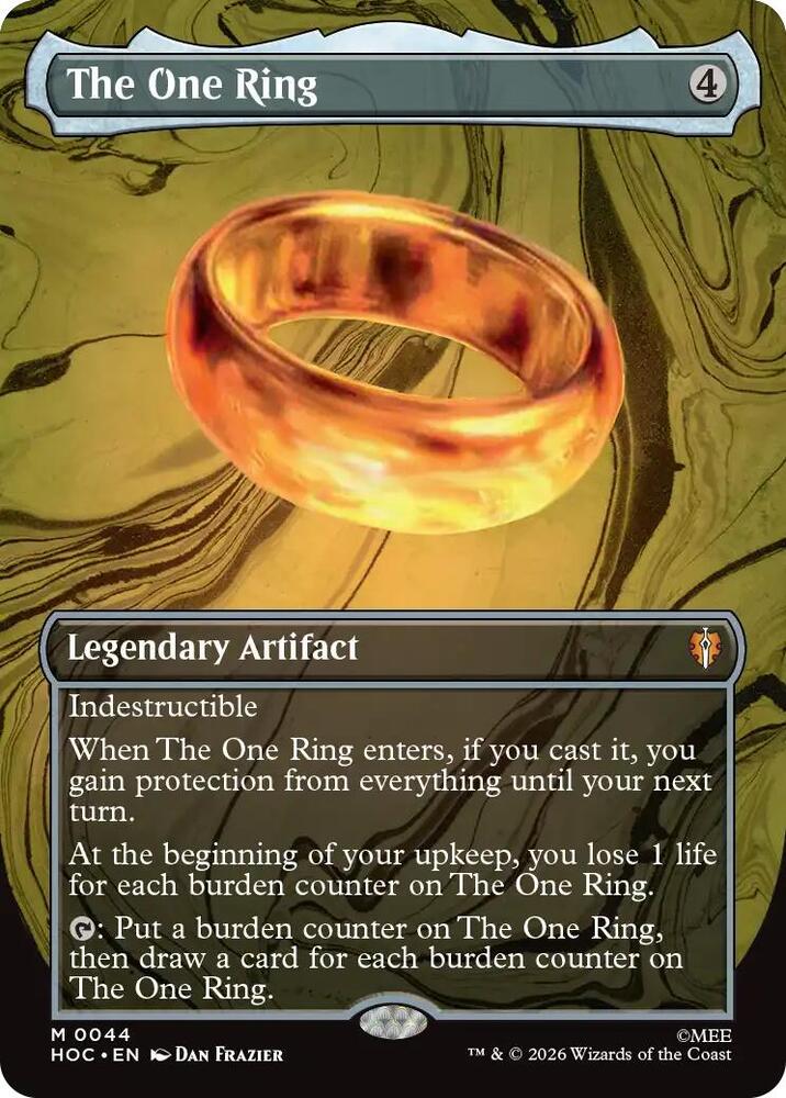 The One Ring (Borderless) [The Hobbit: Eternal-Legal] 44
