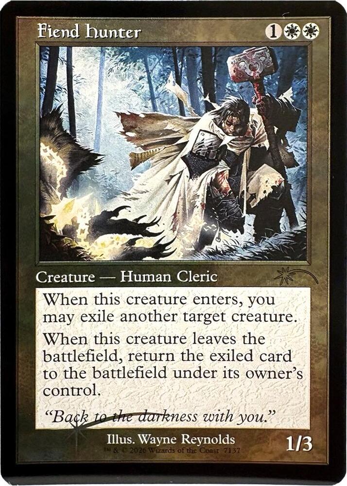 Fiend Hunter (Retro Frame) [Secret Lair Drop Series] 7137