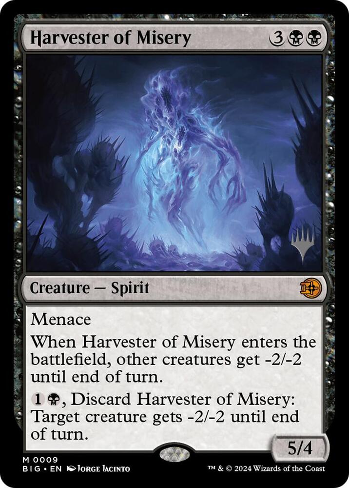Harvester of Misery [Promo Pack: Secrets of Strixhaven] 9