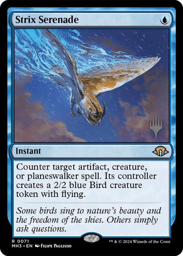 Strix Serenade [Promo Pack: Secrets of Strixhaven] 71