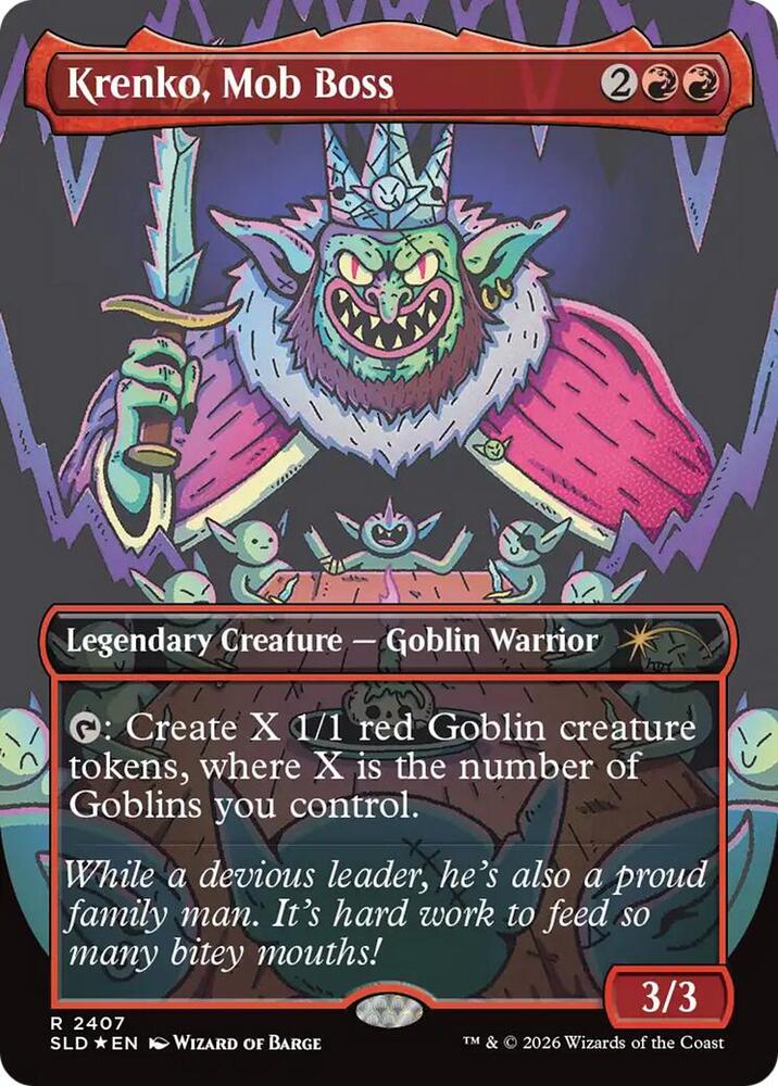 Krenko, Mob Boss [Secret Lair Drop Series] 2407