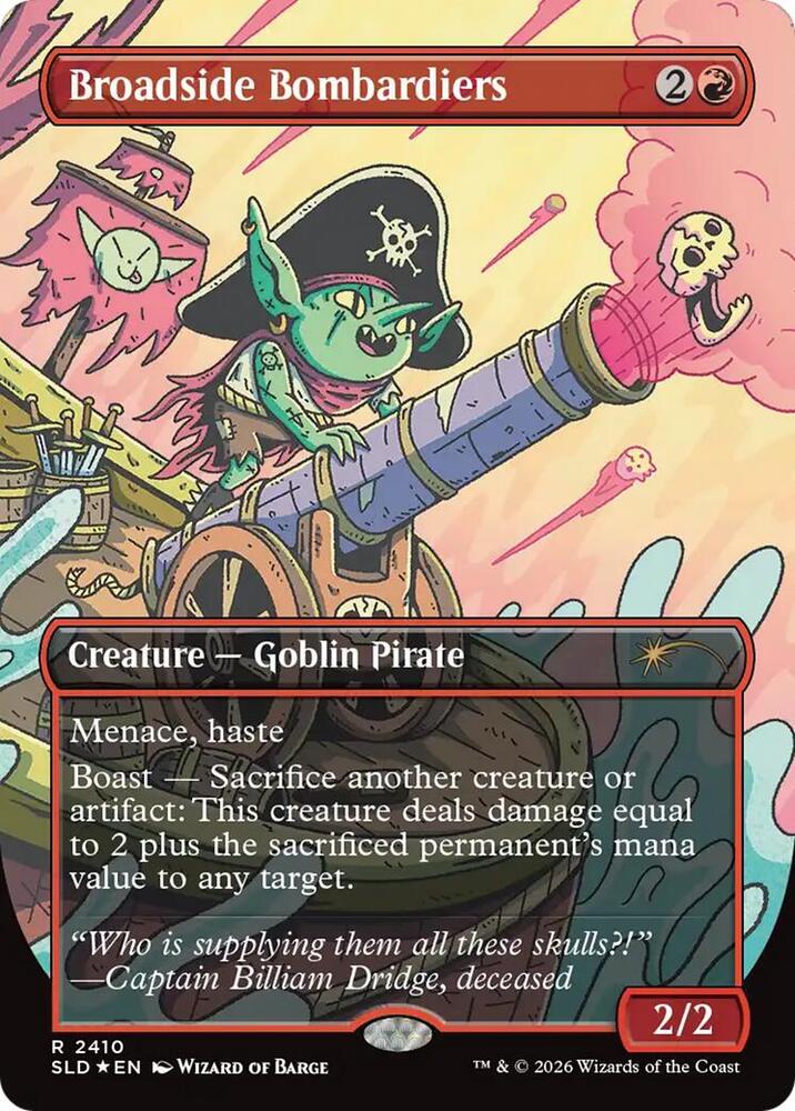 Broadside Bombardiers [Secret Lair Drop Series] 2410