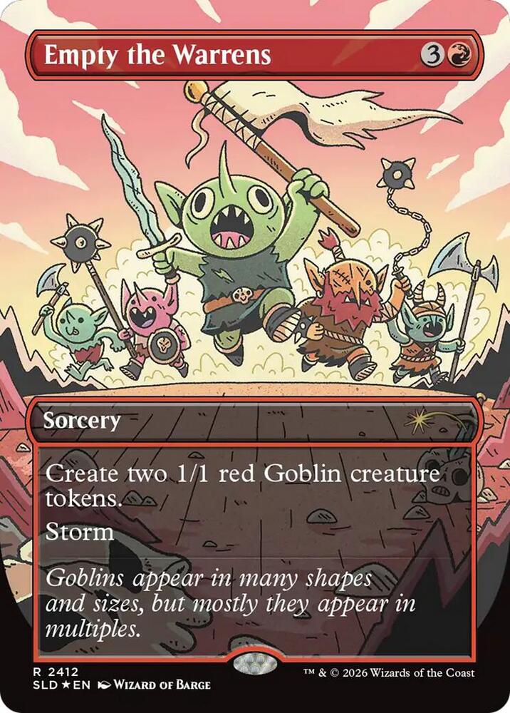 Empty the Warrens [Secret Lair Drop Series] 2412