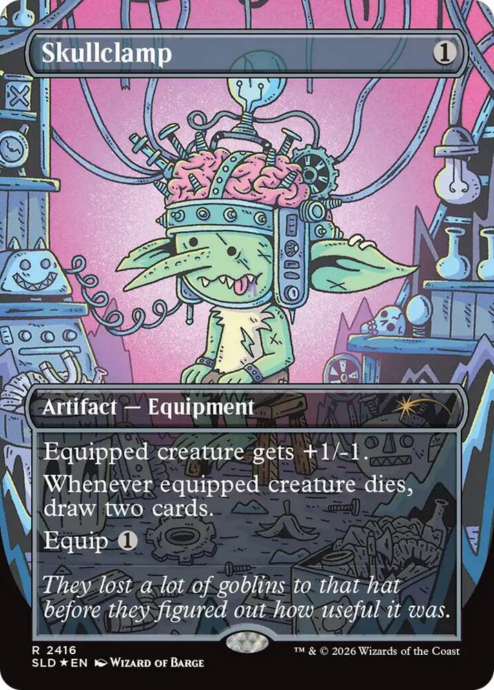 Skullclamp (2416) [Secret Lair Drop Series] 2416
