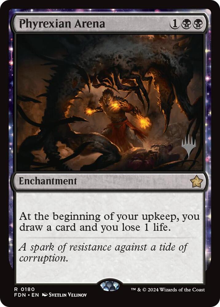 Phyrexian Arena [Promo Pack: Secrets of Strixhaven] 180