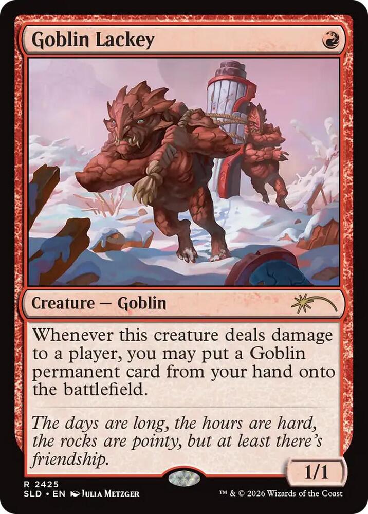 Goblin Lackey (2425) [Secret Lair Drop Series] 2425