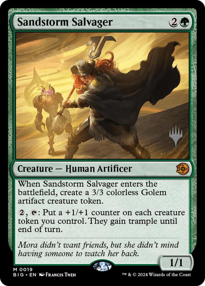 Sandstorm Salvager [Promo Pack: Secrets of Strixhaven] 19