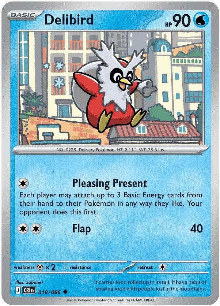 Delibird [ME04: Chaos Rising] 018/086