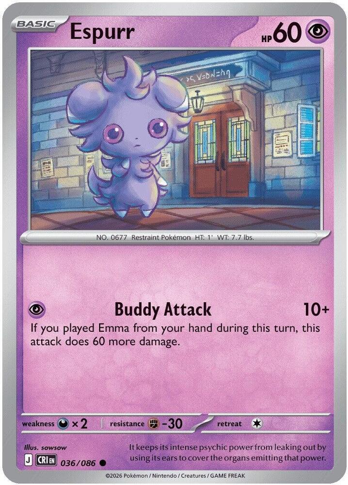 Espurr [ME04: Chaos Rising] 036/086