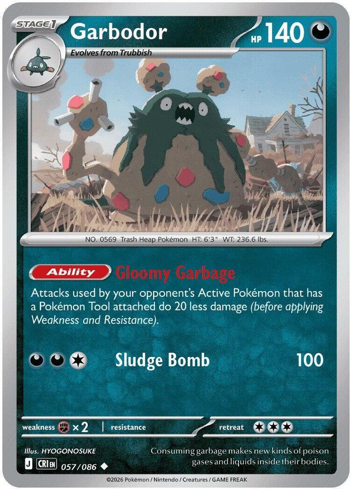 Garbodor [ME04: Chaos Rising] 057/086
