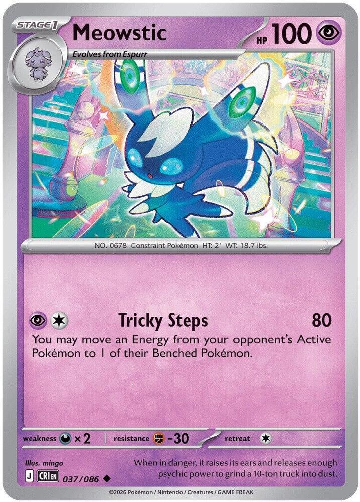 Meowstic [ME04: Chaos Rising] 037/086