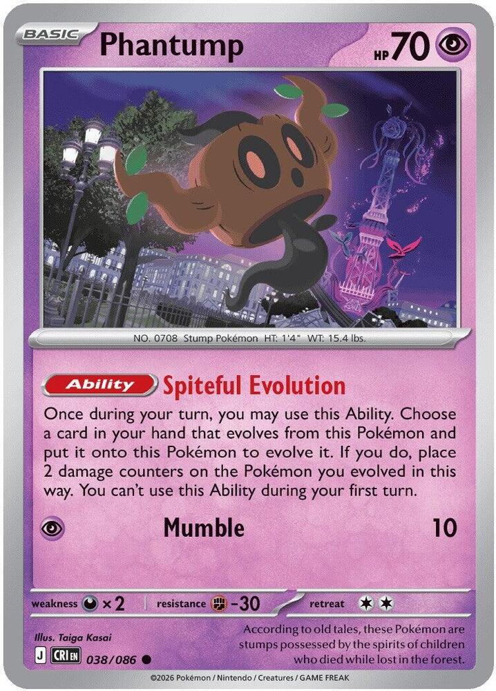 Phantump [ME04: Chaos Rising] 038/086
