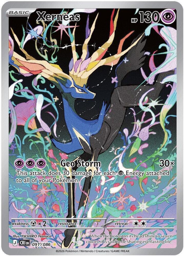 Xerneas - 091/086 [ME04: Chaos Rising] 091/086