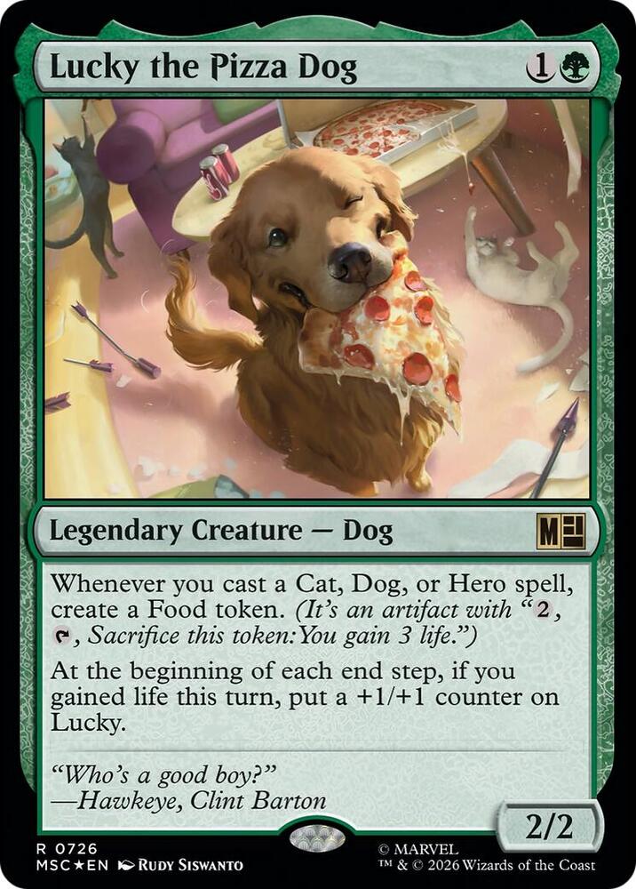 Lucky the Pizza Dog [Commander: Marvel Super Heroes] 726