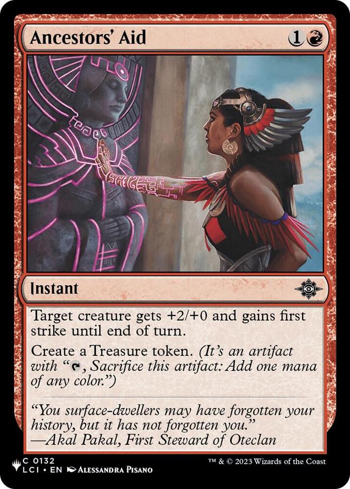 Ancestors' Aid [The List Reprints] 132