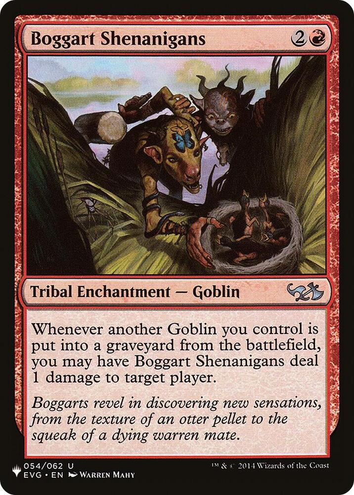 Boggart Shenanigans [The List Reprints] 54