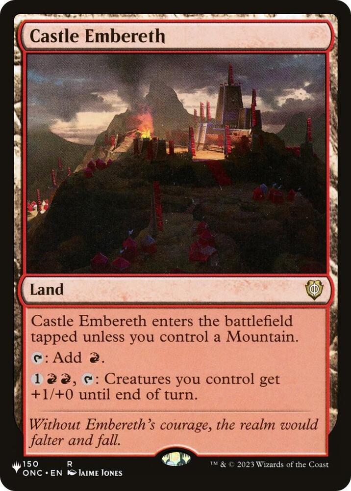 Castle Embereth [The List Reprints] 150