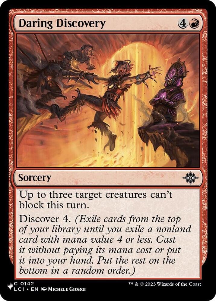 Daring Discovery [The List Reprints] 142