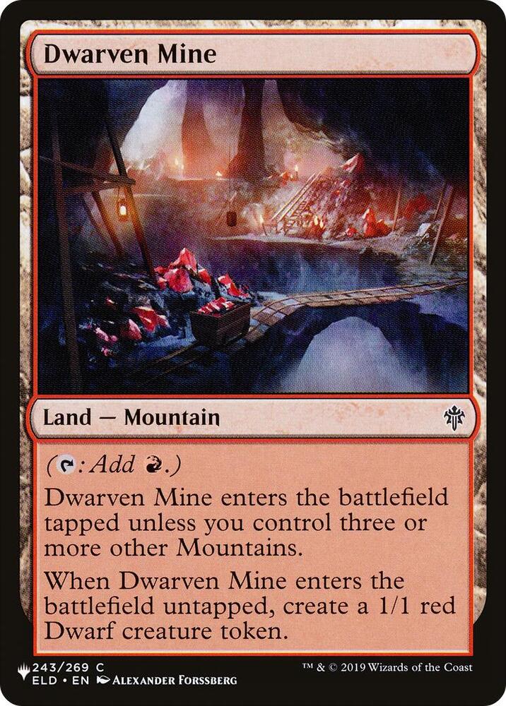 Dwarven Mine [The List Reprints] 243