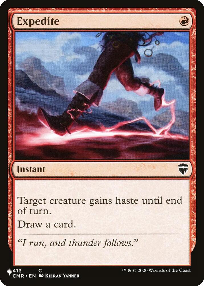 Expedite (CMR) [The List Reprints] 413
