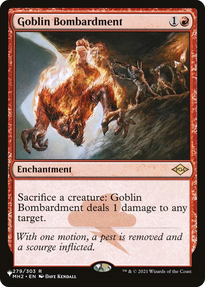 Goblin Bombardment (MH2) [The List Reprints] 279