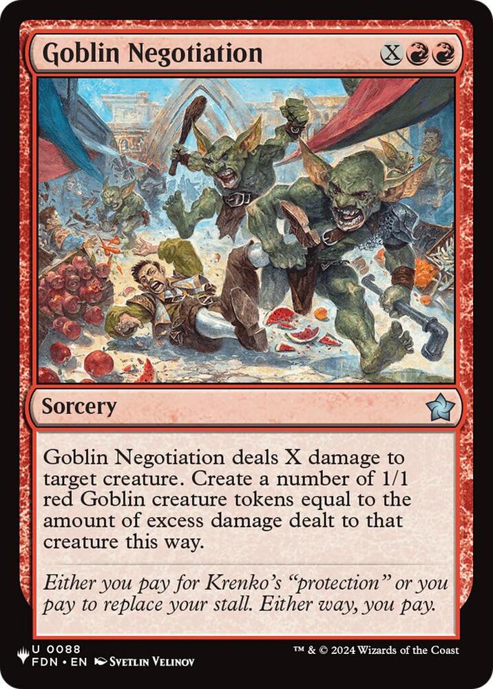 Goblin Negotiation [The List Reprints] 88
