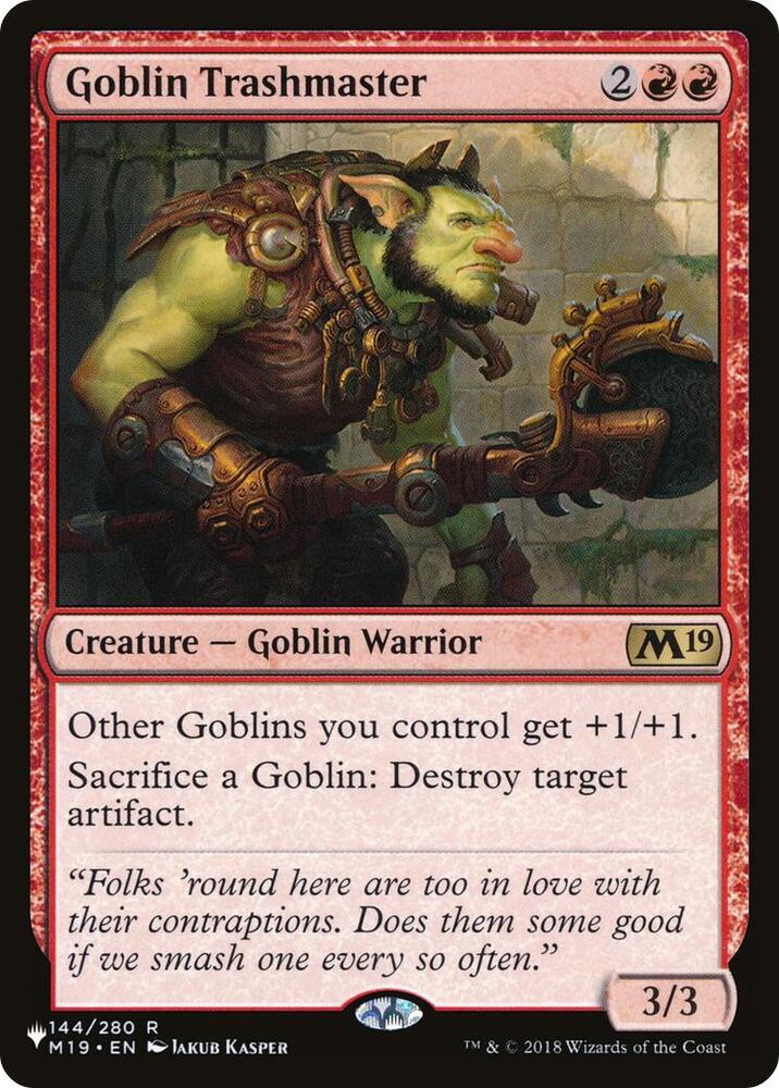 Goblin Trashmaster [The List Reprints] 144
