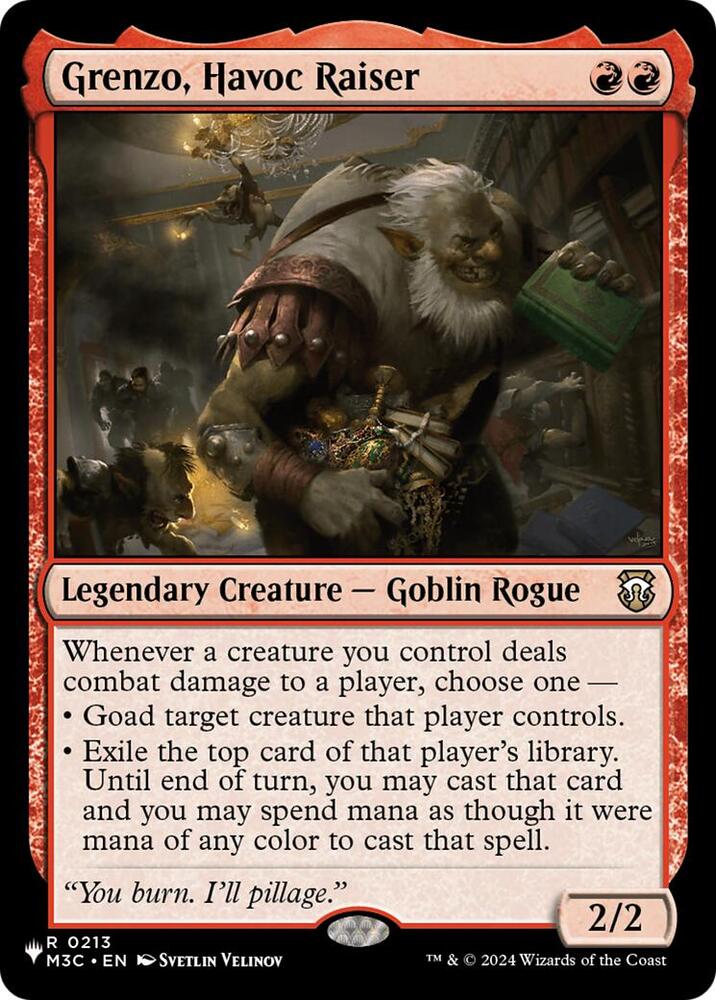 Grenzo, Havoc Raiser [The List Reprints] 213