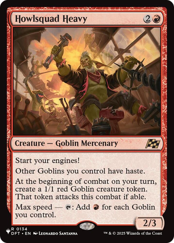 Howlsquad Heavy [The List Reprints] 134