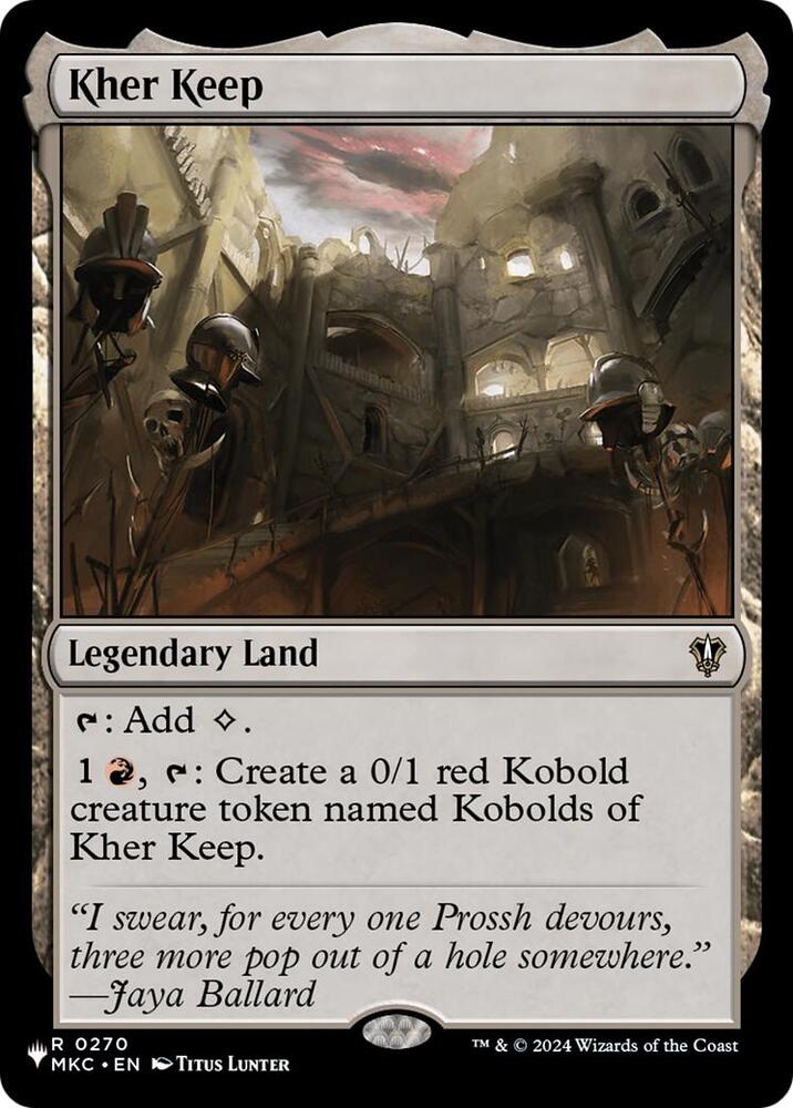 Kher Keep (MKC) [The List Reprints] 270