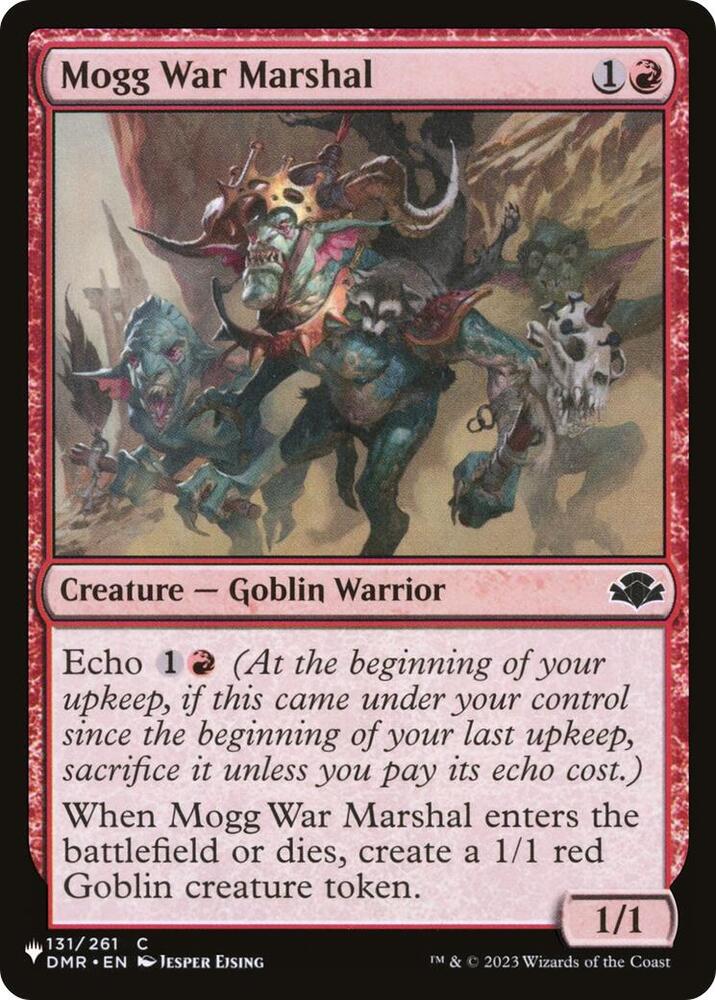 Mogg War Marshal (DMR) [The List Reprints] 131