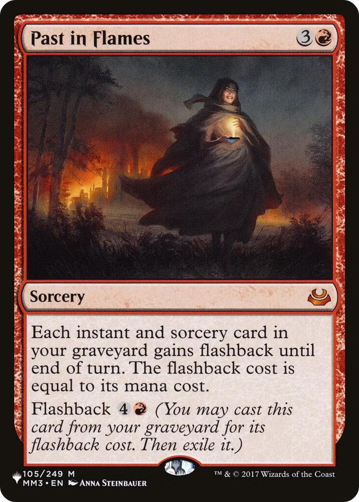 Past in Flames [The List Reprints] 105