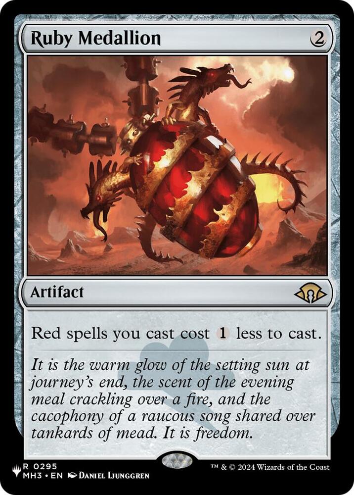 Ruby Medallion [The List Reprints] 295