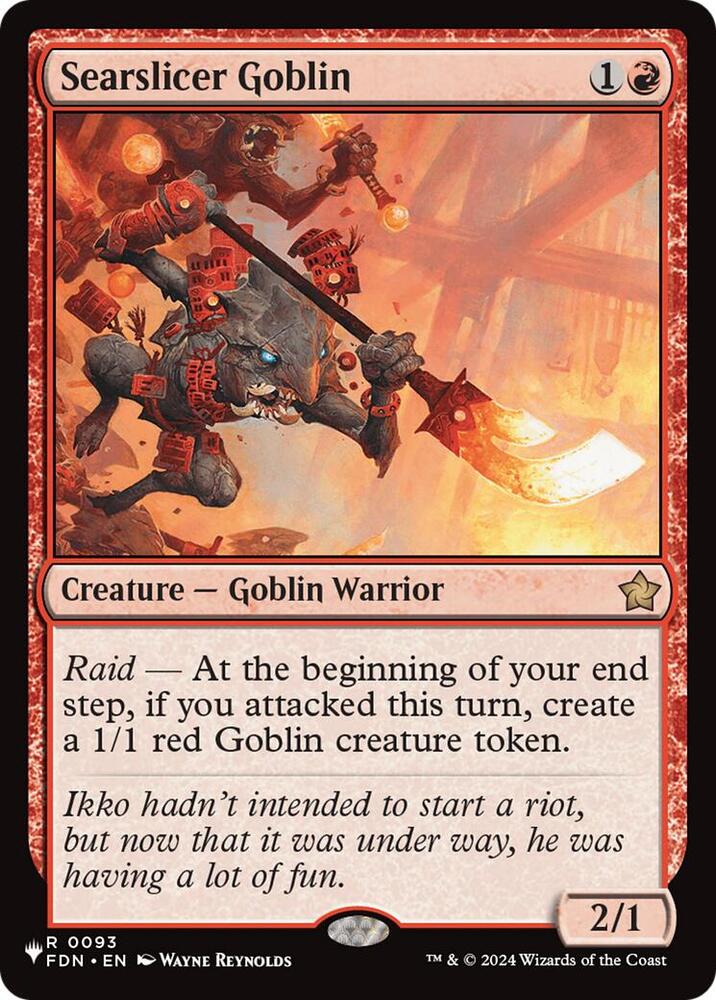 Searslicer Goblin [The List Reprints] 93