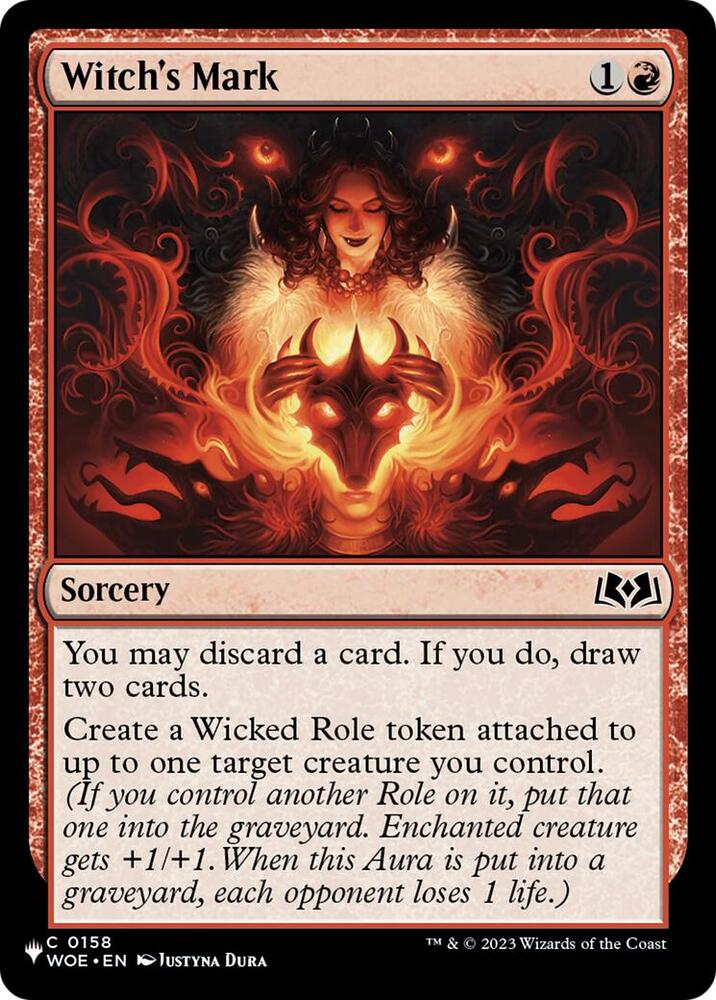 Witch's Mark [The List Reprints] 158