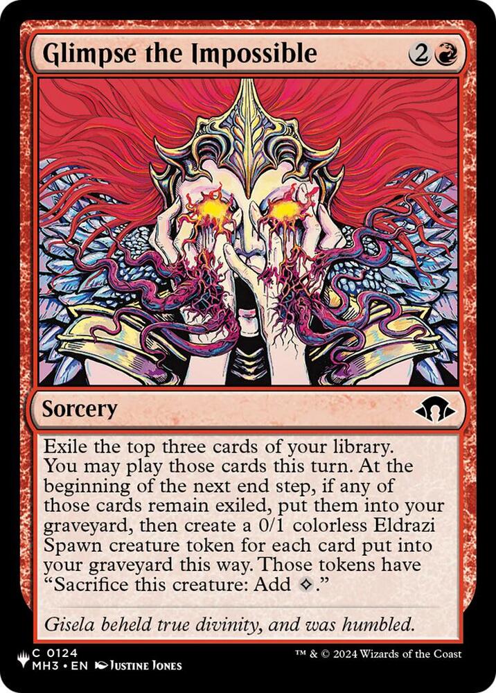 Glimpse the Impossible [The List Reprints] 124